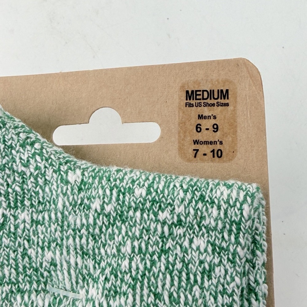 Red Wing Cotton Ragg Boots Socks Size W 7-10 / M 6-9 Kelly Green Color New - Picture 3 of 6